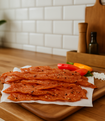 Orange Cluck Jerky